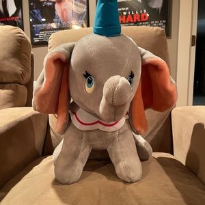 HUGE Vintage Disneyland Walt Disney World Dumbo plush